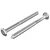Namještajni vijci 2 pcs Srebrno M6 x 85 mm Čelik