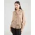 VERO MODA Bluza VMBUMPY temno bež/bela