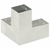 Spojnici za stupove u Y-obliku 4 kom pocinčani metal 71 x 71 mm