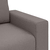 vidaXL Sofa stol Taupe 100 cm blago
