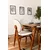 Hanah home Set trpezarijski sto, 4 trpezarijske stolice i klupa Touch Orah