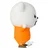Northix Bepo Fluffy Puffy Figure, 7 cm zbirateljska igrača