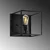 Opviq Zidna lampa Kafes-13750, Crna