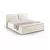 Kremno bela boxspring postelja s prostorom za shranjevanje 180x200 cm Arendal – Cosmopolitan Design