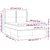 Krevet box spring s madracem LED crni 140x190 cm baršun