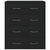 Komoda s 4 ladice 60 x 30,5 x 71 cm crna
