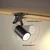 Immax NEO 08291L - Lampa sa klipsom PUNTO 1xGU10/9W/230V crna