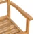Stolica 4 pcs Smeđa 56 x 55 x 90.5 cm Čvrsto teak drvo