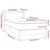 Vidaxl Box spring postelja z vzmetnico krem 90x190 cm blago