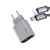 TRANYOO Kućni punjač T-EU13L 30W 2 Izlaza/USB-A+USB-C sa C na lightning