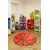 Conceptum Hypnose Tepih Basketball, O140 cm, Narandžasti