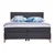 Esposa POSTELJA BOXSPRING 180 cm x 200 cm , tekstil antracit