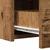 Vidaxl Toaletna mizica Rjava 60 x 40 x 70 cm Konstruiran les