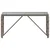 Vanjski stol Siva i crna 80 x 40 x 40 cm PE Rattan i Staklo