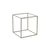 Hanah Home Klub sto Shb-18-B, 45x45x52 cm, Krem