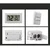 INF Mini LCD higrometer/termometer bel 2-paket, (21265127)