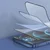Baseus 2x 0,3 mm kaljeno staklo Anti-blue Light s okvirom iPhone 12 Pro Max