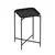 Hanah Home Klub sto Shb-008, 46x56x46 cm, Crni