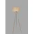 Opviq Podna lampa Fisco 010, 155 cm, E27, Zlatne boje