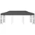 Vidaxl Paviljon 3x6 m antraciten