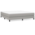 vidaXL Box spring posteljni okvir svetlo siv 160x200 cm blago