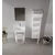 HANAH HOME Kupatilski ormarić sa umivaonikom i ogledalom (2 komada) Desna 50 944
