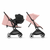 Cybex Kolica za bebe Orfeo BLK Candy Pink, Roze