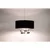 Luster na kablu BUBBLE 1xE27/60W/230V O 50 cm crne boje