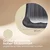 Songmics Set jedilnih stolov 60x50.1x88.6 cm črne barve