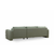 ATELIER DEL SOFA Lily Corner Right Green
