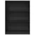 Polica Crni hrast 80 x 24 x 109 cm Konstruirano drvo