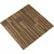 VEVOR Preproga ploščice Dunaj 01 50x50x07 cm rjava