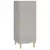Komoda siva boja betona 34,5x34x90 cm od konstruiranog drva