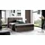 Boxspring postelja Wood 2 - 140x200 cm - temni hrast