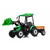 Traktor na akumulator s prikolicom MEGA D68 - zeleno