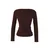 Trendyol Milla ženska bluza Twoaw25Bz00109, braon-braon