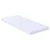 vidaXL Pena vzmetnica Bela 80 x 200 cm blago