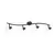 Rabalux Plafonska Spot lampa Soma, 4xE14, Crna