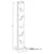 MAXLIGHT F0063 - LED podna lampa EVEREST LED/105W/230V smeđa