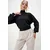 Trend Alacati Stili Ženska bluza dugih rukava Alc-X13124, Crna