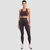 GymBeam Aura Sports Bra Tee Brown