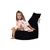 Atelier del Sofa Lazy bag Crni