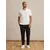 DAN FOX APPAREL Majica Ricardo off-bela