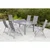 Gardenson Vrtna Garnitura Taviano, 7-Delno, Rjava