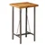 Barski stol od masivne obnovljene tikovine 60 x 60 x 107 cm