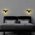 Opviq Pacali 13500 M Zidna lampa, Crna