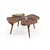 Hanah Home klub sto Inci 100, 100 cm, orah
