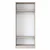 Hanah Home ormar BA250, 90 cm, peščar