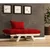 HANAH HOME Garden 1-Seat Sofa Prirodno Crvena CPT8145 140