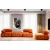 Atelier del Sofa Fotelja Bubble L1 95x75x95cm Narandžasta